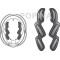 PETZL z�slepky pro helmu Altios
